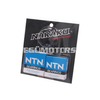   Naraku főtengely csapágyszett nagy teherbírású, olajtömítésekkel Peugeot álló Euro 2