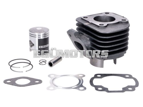 Naraku henger készlet V.2 50cc 12mm dugattyúcsap, egyenes változat 1E40QMB E2