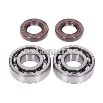   Naraku csapágy készlet FKM Heavy Duty Derbi EBE, EBS, D50B 