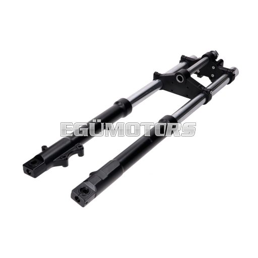 Naraku első villa komplett D=37mm Derbi Senda, Aprilia SX / SXR 50-125-160, Gilera RCR, SMT SC 50 Euro2- 2011-hez, Derbi Senda, Aprilia SX / SXR 50-125-160, Gilera RCR, SMT SC 50 Euro2- 2011-hez.