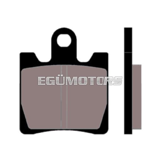 Naraku fékbetét sintered for Suzuki AN Burgman 250, 400 -2006, SYM GTS 250 Joymax -2006
