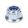 nut w/ flange M8 self locking, zinc plated