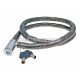 cable lock 120cm x 18mm with two keys