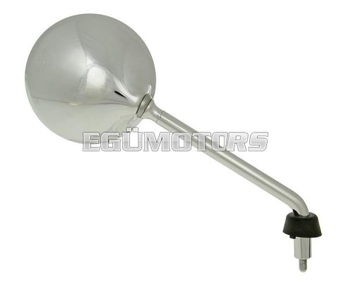 mirror right M8 chromed for Vespa LX 50 2-, 4-stroke, Liberty 50-200 4-stroke = IP40213