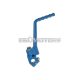 kickstart lever aluminum blue for Minarelli AM