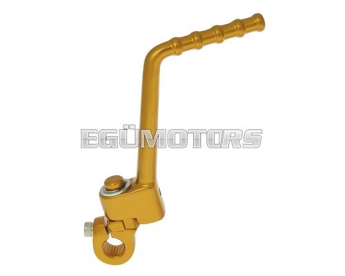 kickstart lever aluminum orange for Derbi EBE, D50B0