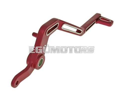 brake pedal aluminum red for MBK X-Power, Yamaha TZR