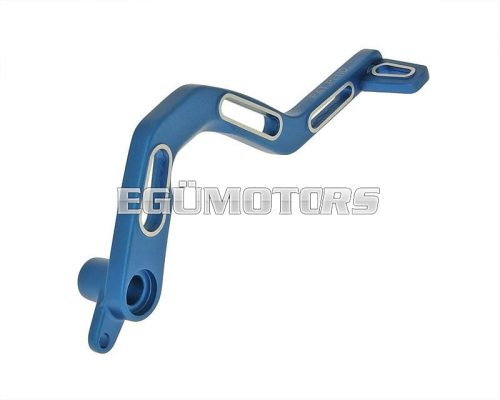 brake pedal aluminum blue for Derbi Senda DRD, SM, X