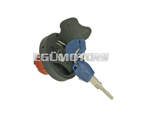 fuel tank cap lockable for Derbi, Gilera, Piaggio, Rieju