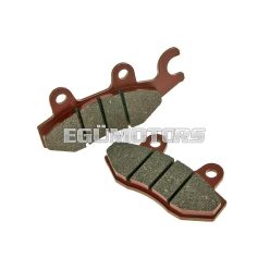 brake pads organic for Kymco, Yamaha, Hyosung = NK430.36