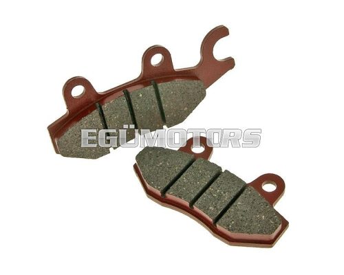 brake pads organic for Kymco, Yamaha, Hyosung = NK430.36