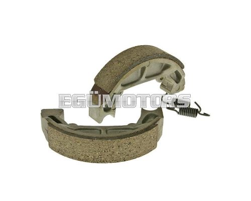 brake shoe set 100x20mm for drum brake for Piaggio Quartz, Zip Base 50, Sfera 50, 80