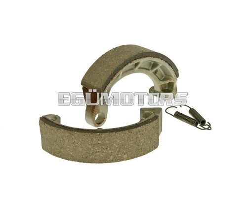 brake shoe set 105x25mm for drum brake for Derbi Vamos