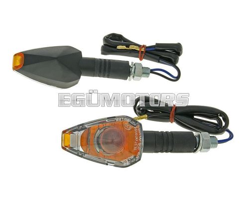 indicator light set M10 thread black Crystal transparent