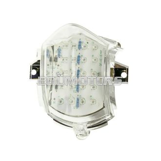   Ledes hátsólámpa, fehér-átlátszó, Aprilia SR50R, Factory 2004-től