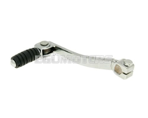 gear shift lever chromed for Piaggio / Derbi engine D50B0, EBE off-road, SM