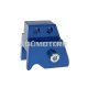 shock extender CNC 2-hole adjustable mounting - blue for Minarelli