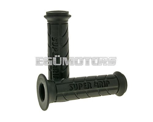 handlebar rubber grip set black