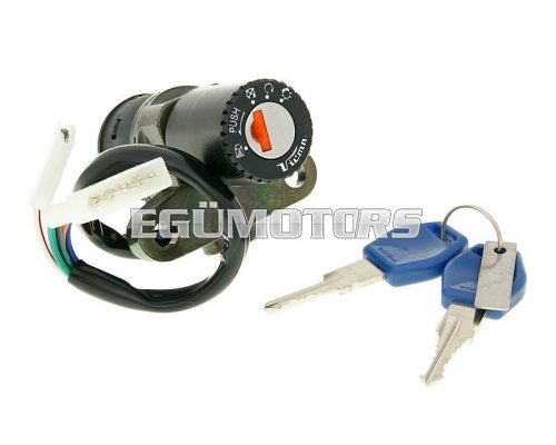 ignition switch / ignition lock for Derbi GPR (97-03)