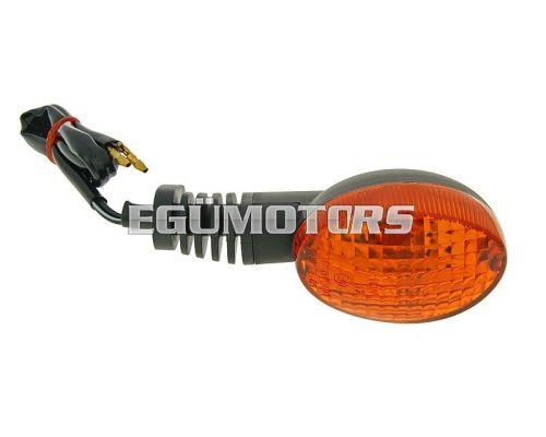 indicator light assy orange front left / rear right for Derbi GPR, Senda, Yamaha TZR