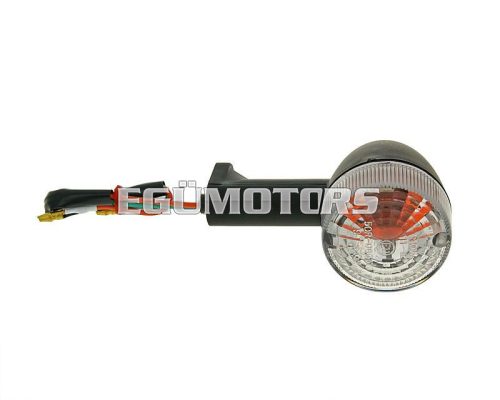 indicator light assy front left / rear right for Aprilia RX, SX, Derbi Senda DRD, Gilera