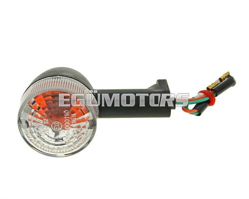 indicator light assy front right / rear left for Aprilia RX, SX, Derbi Senda DRD, Gilera