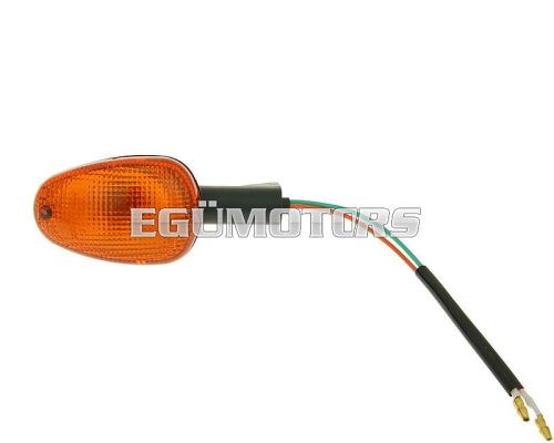 indicator light assy rear left E-marked for Malaguti F12 (01-), Aprilia RX, MX, RSV