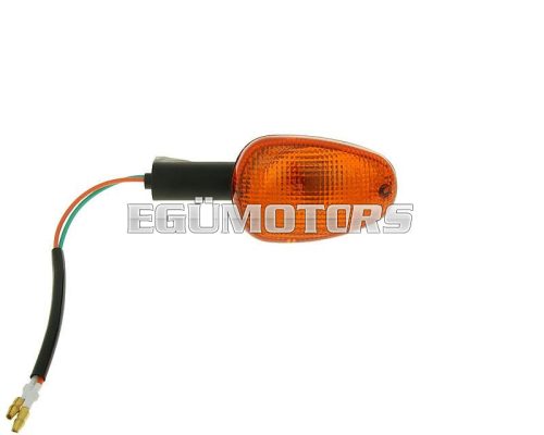 indicator light assy rear right E-marked for Malaguti F12 (01-), Aprilia RX, MX, RSV