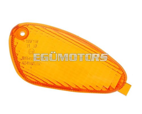 turn signal lens front left for Gilera Runner