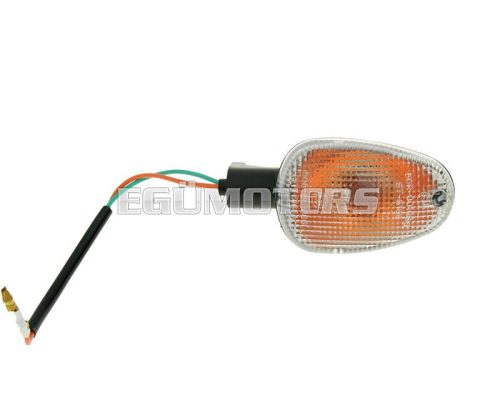 indicator light assy front left / rear right for Gilera Runner 05-, Beverly Cruiser, Carnaby