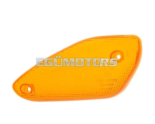 turn signal lens front left for Yamaha Aerox, MBK Nitro (-98)