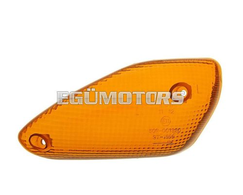 turn signal lens front left for Yamaha Aerox, MBK Nitro (99-)