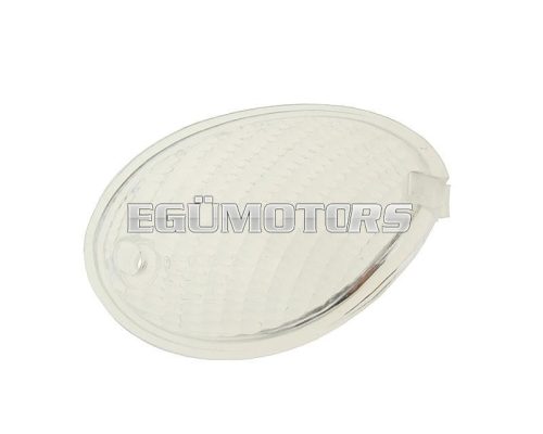 turn signal lens front left white for MBK Ovetto, Yamaha Neos