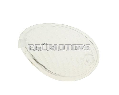 turn signal lens front right white for MBK Ovetto, Yamaha Neos