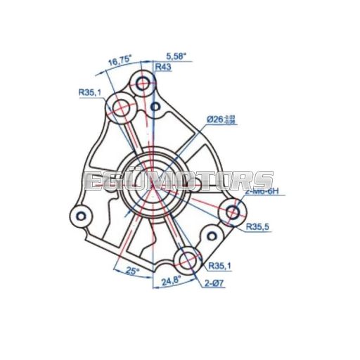 101 Octane önindító Piaggio 125/150cc 2T
