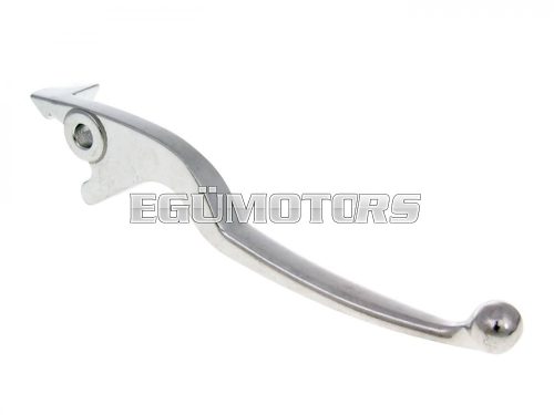 brake lever right silver for Peugeot Tweet, Sym Fiddle II, Orbit, Symphony