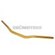 motorcycle handlebar tapered aluminum matt golden 28.6mm - 725mm