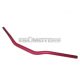 motorcycle handlebar tapered aluminum matt red 28.6mm - 725mm