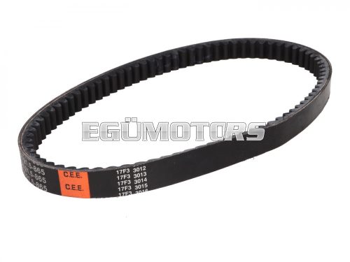 drive belt for Daelim 125cc 4-stroke, SYM Super Duke 125, 150cc