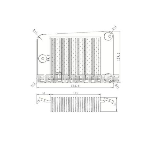 101 Octane légszűrő betét, SYM Joyride 125-150, 2003-ig, Megalo 125