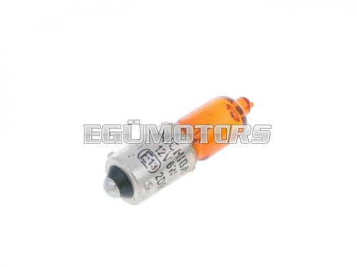 turn signal bulb orange H6W BAX9s 12V 6W = VC30989