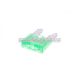 mini blade fuse flat 11.1mm 30A green in color