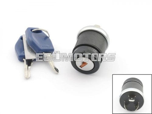 ignition lock / switch 3-pin universal