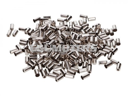 bowden cable end cap metal 5mm 250 pieces