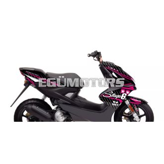 Stage6 matrica szett Yamaha Aerox 2013-ig, pink