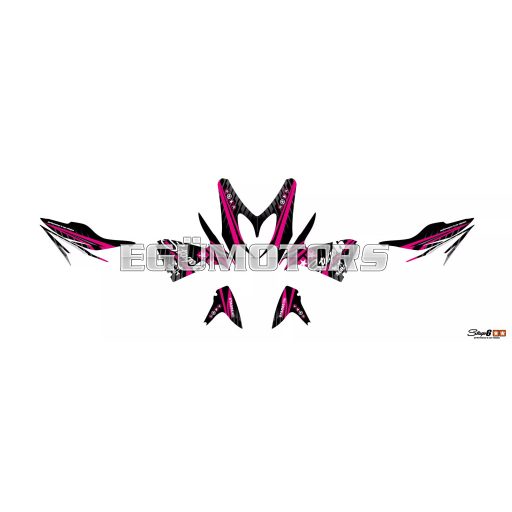 Stage6 matrica szett Yamaha Aerox 2013-ig, pink