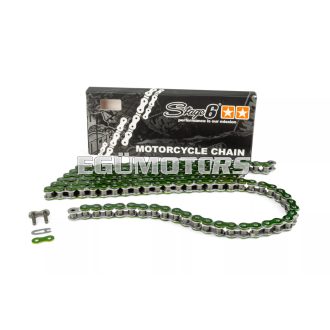 Stage6 HQ 420 lánc, Eloxált Zöld
