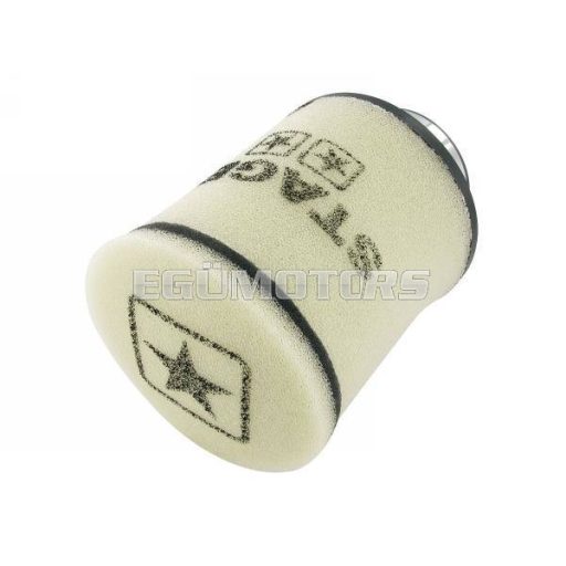 Stage6 Dupla rétegű verseny légszűrő, Kicsi, 70mm, Fehér