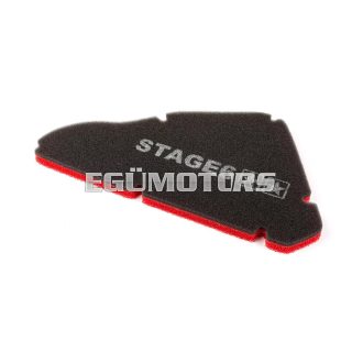 Stage6 Kétrétegű légszűrőszivacs, Piaggio/Gilera, nagy