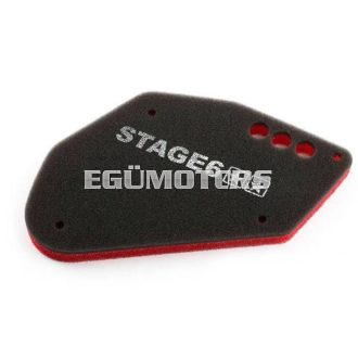 Stage6 légszűrőbetét, Double Layer, Derbi Euro2